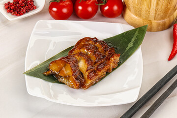 Grilled eel with unagi sauce