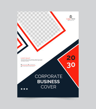 corporate Book Cover design Template
