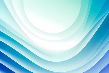 Abstract Blue on White Background. colorful wavy design wallpaper. creative graphic 2 d illustration. trendy fluid cover with dynamic shapes flow.