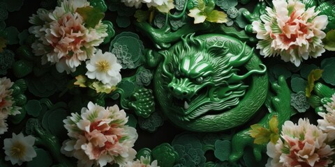 Happy new year 2024 year of the dragon. chinese new year of the dragon