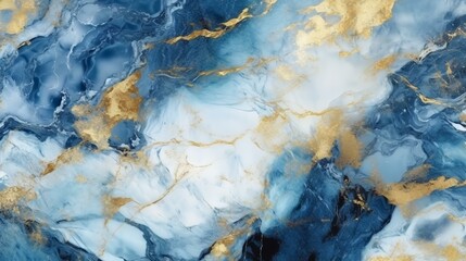 Fototapeta premium Marble patterned texture background. Abstract marbling artwork for design.
