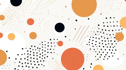 Abstract background with dots, spots and lines. Vector illustration for your design