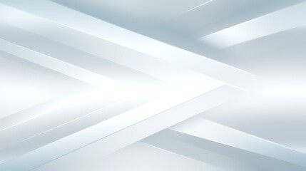 Abstract geometric background. White and blue colors. 3D Rendering