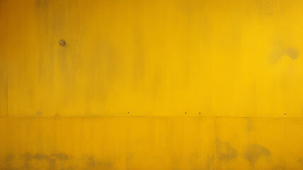 Old grunge yellow wall background and texture - Generative AI