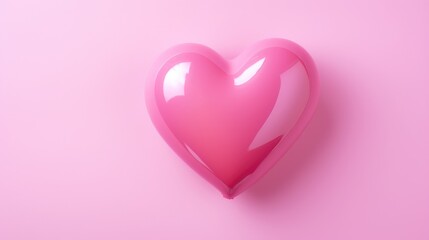 Cute romantic print on a background of pink, purple hearts.