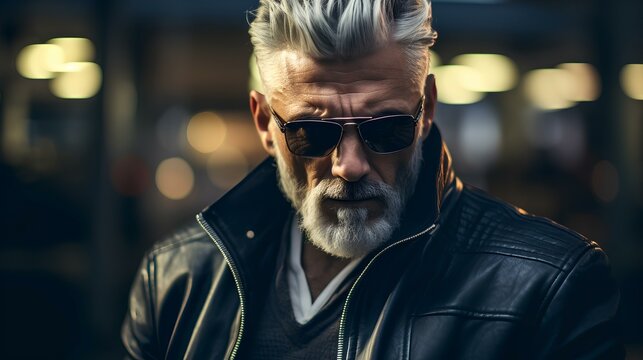 a poster-worthy image showcasing a mesmerizing villain with intense gaze and charisma. generative AI