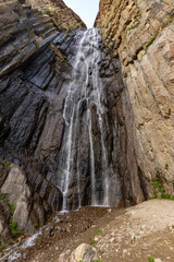 Fototapeta na wymiar waterfall Abai su in Kabardino-Balkaria. The nature of the North Caucasus.