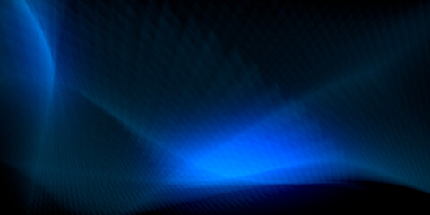 Abstract background simulating the northern lights in the sky