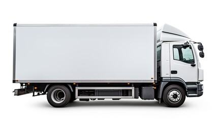 truck  on white