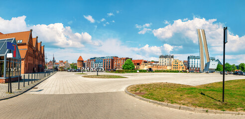 Cityscape of Old Gdansk