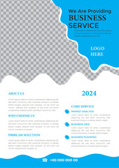 Business Flyer Design Template 2024