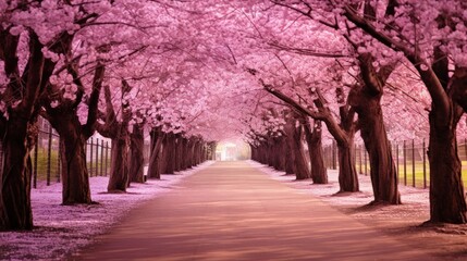 Cherry Blossom Tunnel