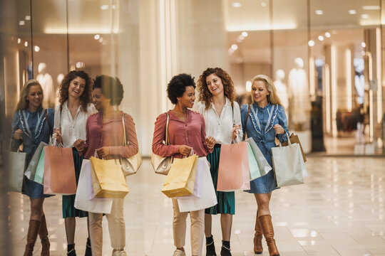A Stylish Squad On A Shopping Spree