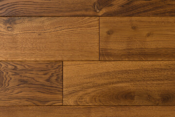 Texture of natural oak parquet close-up. Wooden boards for polished laminate. Hardwood sample...