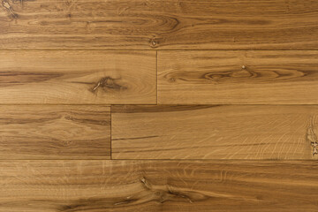Texture of natural oak parquet. Wooden boards for polished laminate. Hardwood background