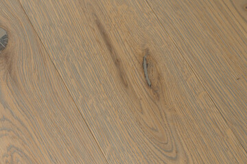 Texture of natural oak parquet. Wooden boards for polished laminate. Background of blank hardwood floor