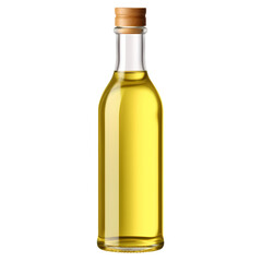 Olive oil isolated on transparent background