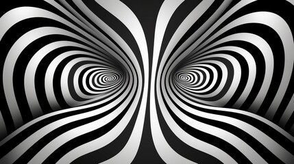 black and white vertical and horizontal vector background, in the style of psychedelic artwork - obrazy, fototapety, plakaty
