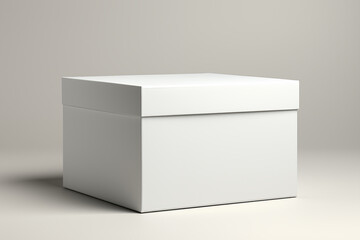 white box on white