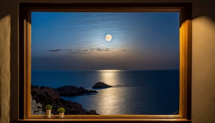 Fototapeta premium Moon landspace