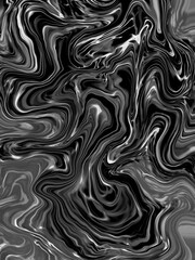 Black and white marble texture