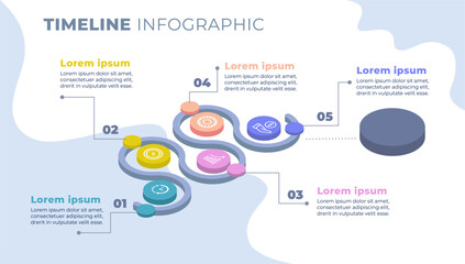 timeline roadmap infographic
