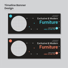 Creative Cover or Banner Template Design