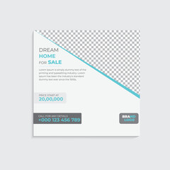 Social Media post design templates ptint ready file