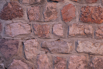 texture d'un mûr d'une maison de village du sud de la France 