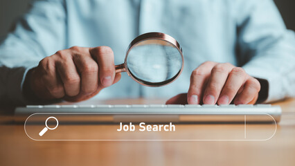 Job search, find a job, unemployment, recruitment, job interview, data Search Technology Search...