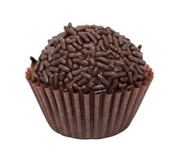 Brazilian traditional chocolate candy brigadier