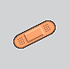 Pixel art illustration patch. Pixelated bandage. Medical Patch Bandage for aid
pixelated for the pixel art game and icon for website and video game. old school retro.