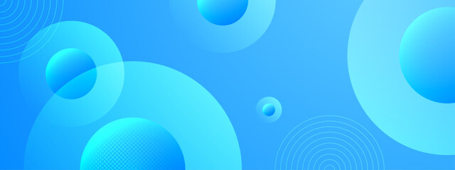 Blue abstract background with blue glowing geometric lines. Modern shiny blue diagonal rounded lines pattern. Futuristic technology concept. Suit for poster, banner, brochure, corporate, website