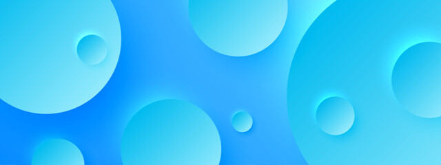 Blue line with white architecture futuristic background minimal concept vector illustration subtle design.