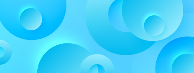 Blue abstract background with blue glowing geometric lines. Modern shiny blue diagonal rounded lines pattern. Futuristic technology concept. Suit for poster, banner, brochure, corporate, website