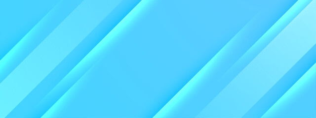 Fototapeta premium Blue line with white architecture futuristic background minimal concept vector illustration subtle design.