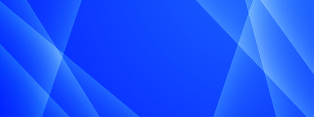 Obraz premium Blue abstract background with blue glowing geometric lines. Modern shiny blue diagonal rounded lines pattern. Futuristic technology concept. Suit for poster, banner, brochure, corporate, website