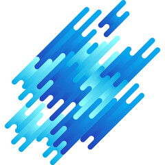 Modern geometric background with various rounded shapes. Abstract shapes with dynamic composition