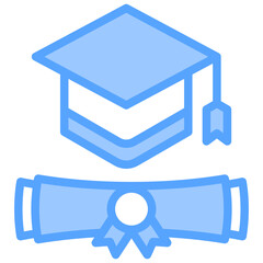 Academic Blue Icon