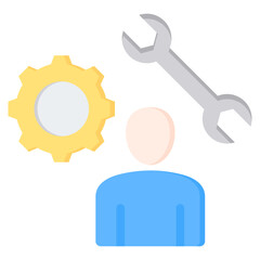 Skill Flat Icon