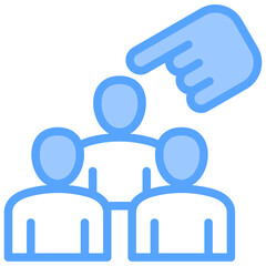 Selection Blue Icon