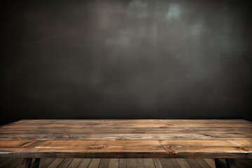 blackboard table wooden board background area template blank image forest slate grey black free commercial room idea - obrazy, fototapety, plakaty