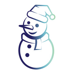 snowman with hat