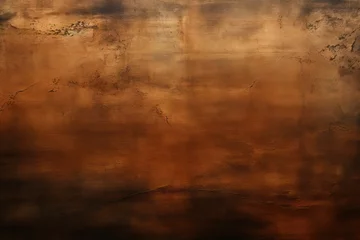 Foto op Plexiglas effect background black dark texture rusty bronze copper grunge old rusteaten paper vintage wall aged brown antique textured dirty grimy design art wallpaper © akkash jpg