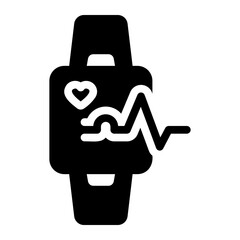 smartwatch Solid icon