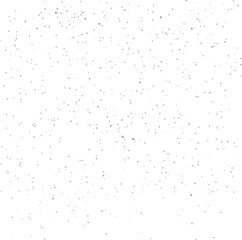 Snow on transparent background vector illustration. Falling snow texture design element.