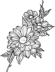 Realistic Floral Collection