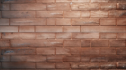 Obraz premium brick wall surface of copper metallic brown color