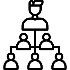 Organization Structure vector design.svg