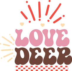 Retro Valentine's Day SVG design cut files